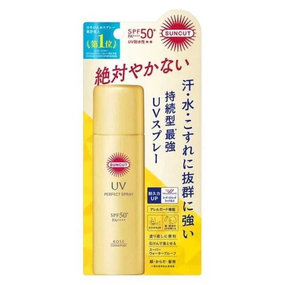 Kose Suncut UV Perfect Sunscreen Spray SPF50+ PA++++ 60g